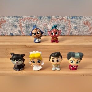 Disney Doorables Cinderella Lot of 6 SUZY & GUS GUS